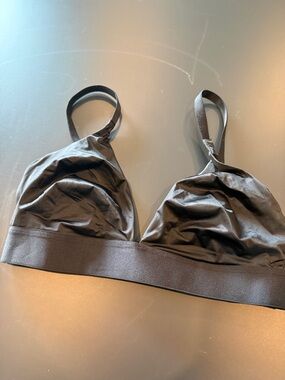 Negative Underwear Black Wireless Triangle Bralette